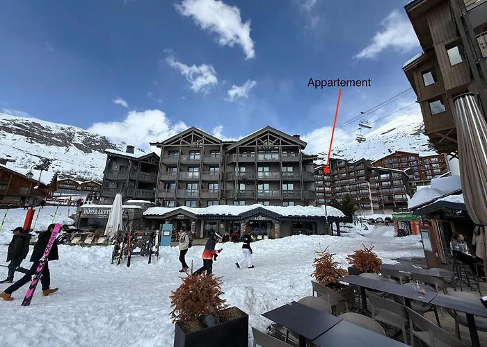 公寓 Val-thorens - Centre Station Et Pied Des Pistes 瓦托伦斯